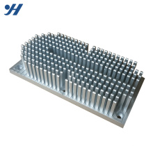 OEM high quality extruded anodized Aluminum round pin fin heatsink